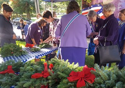 Assembling Wreaths